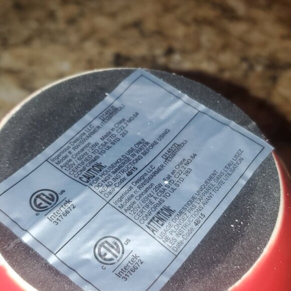 1014 Joy Mangano Wax Warmer - Picture 9 of 10